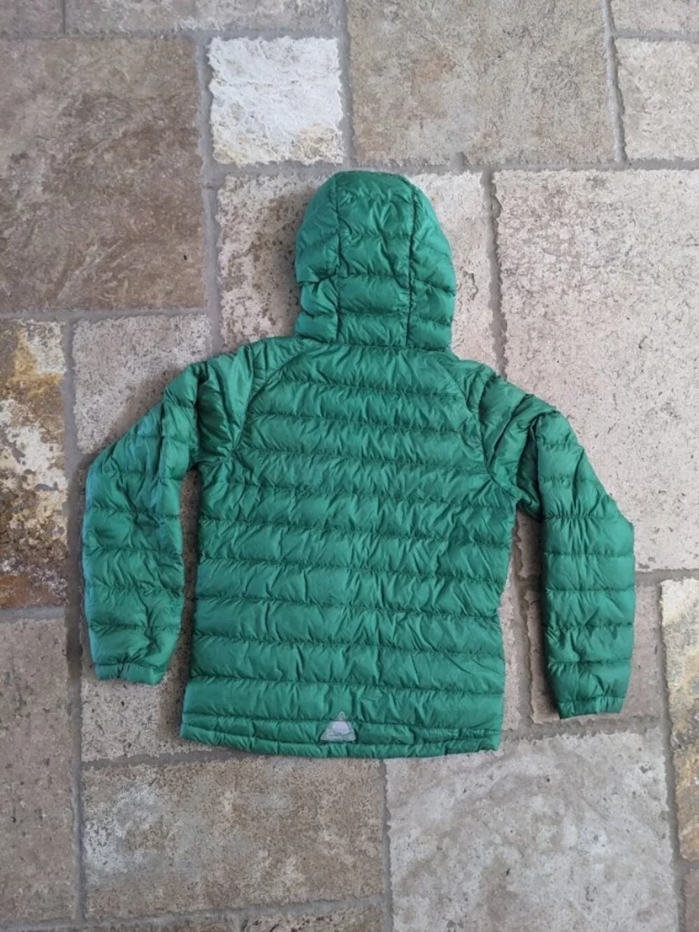 L.L. BEAN GREEN PUFFER JACKET SIZE M (10-12)